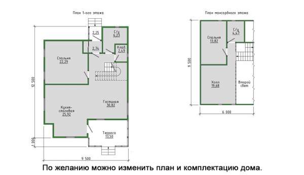 Дом 54, СК ШАЛЕ - дома и бани из бруса в стиле Шале