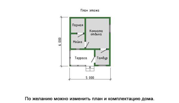 Баня 38 - СК Шале, Строительство домов и бань из бурса в стиле шале