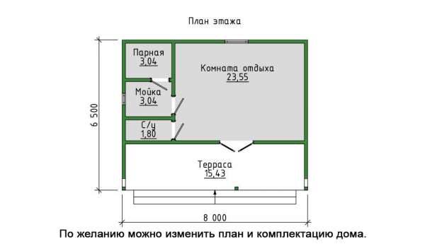 Баня 46 - СК Шале, Строительство домов и бань из бурса в стиле шале