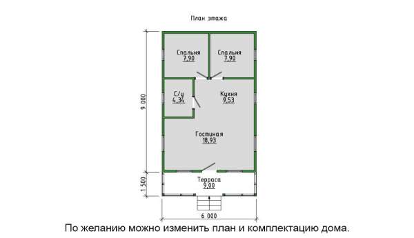 Дом 50, СК ШАЛЕ - дома и бани из бруса в стиле Шале