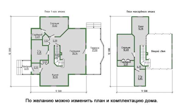 Дом 53, СК ШАЛЕ - дома и бани из бруса в стиле Шале