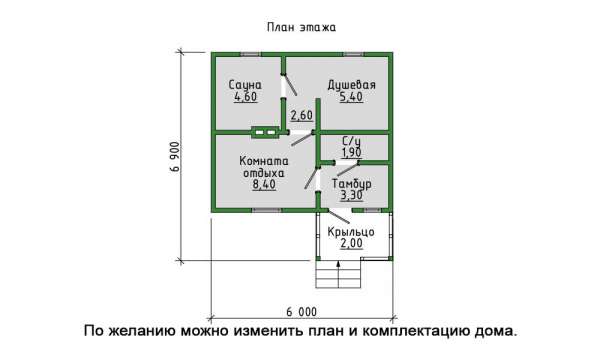Баня 59 - СК Шале, Строительство домов и бань из бурса в стиле шале