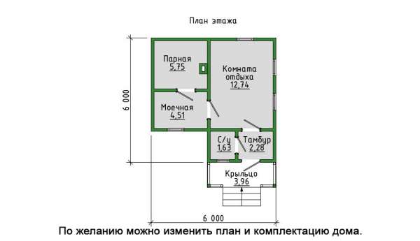 Баня 65 - СК Шале, Строительство домов и бань из бурса в стиле шале