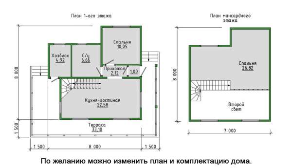 Дом 1, СК ШАЛЕ - дома и бани из бруса в стиле Шале